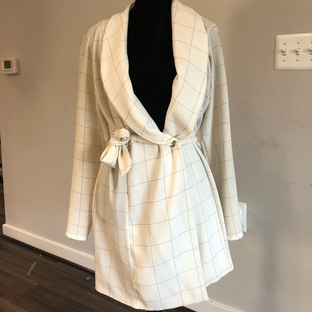White Collared Dress
